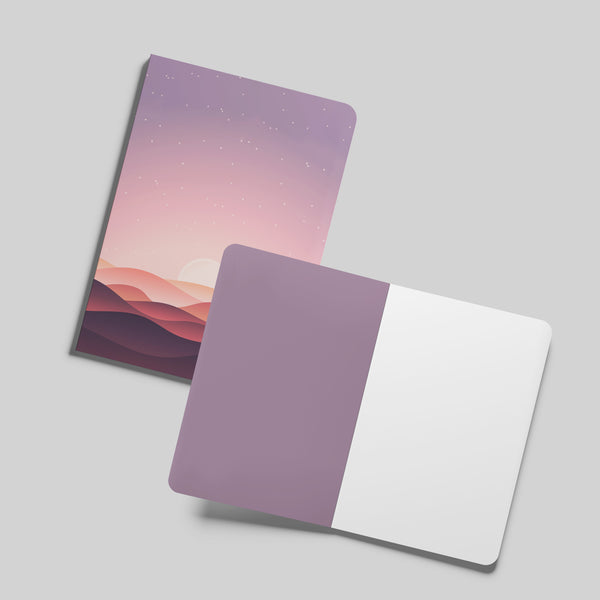 Beautiful Sunset Blank Notebook