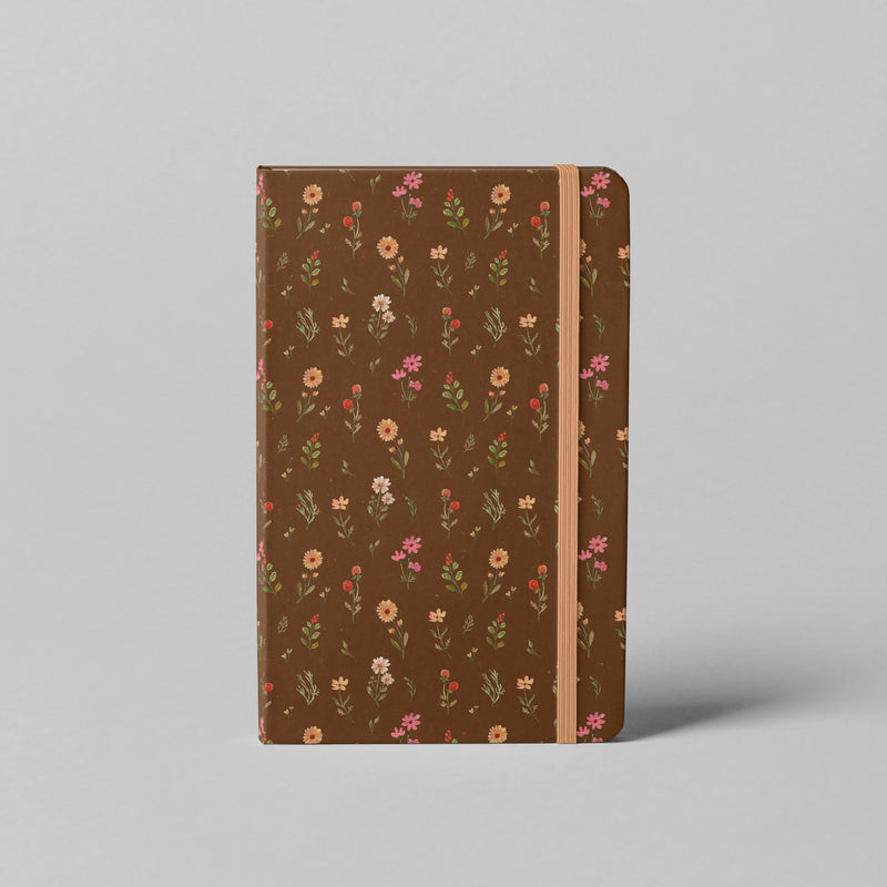 Floral Ruled Notebook