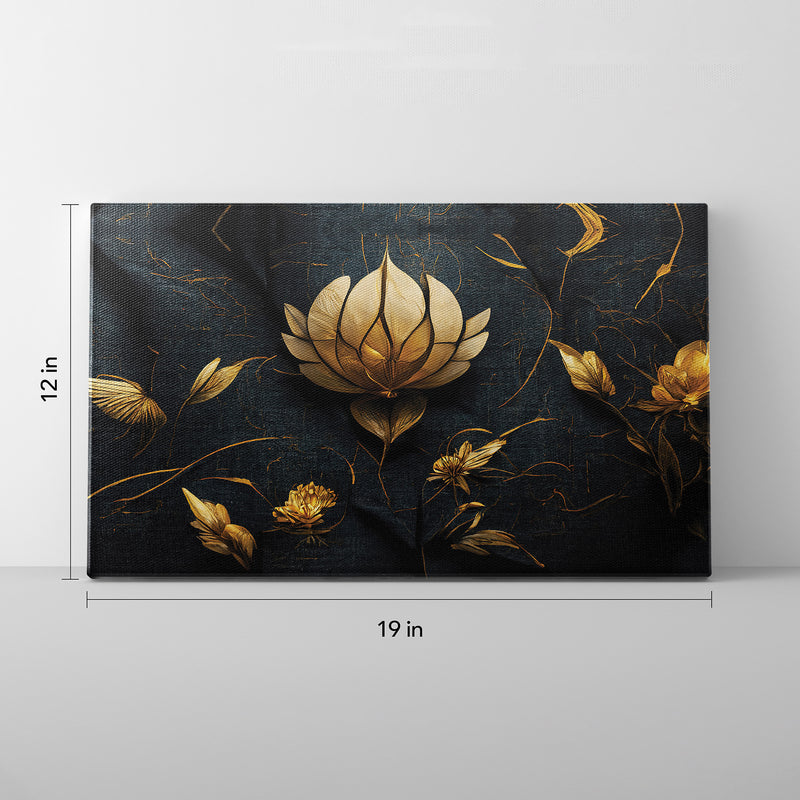 Elevate Your Space: Discover the Majesty of Royal Lotus with our Exquisite Canvas Print. Transform Your Walls with Grand Canvas Wall Art, Ideal for Both Office and Home Settings.