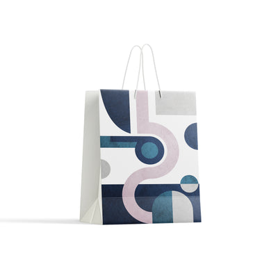 Geometric Abstract Art Paper bag