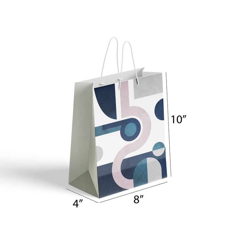 Geometric Abstract Art Paper bag