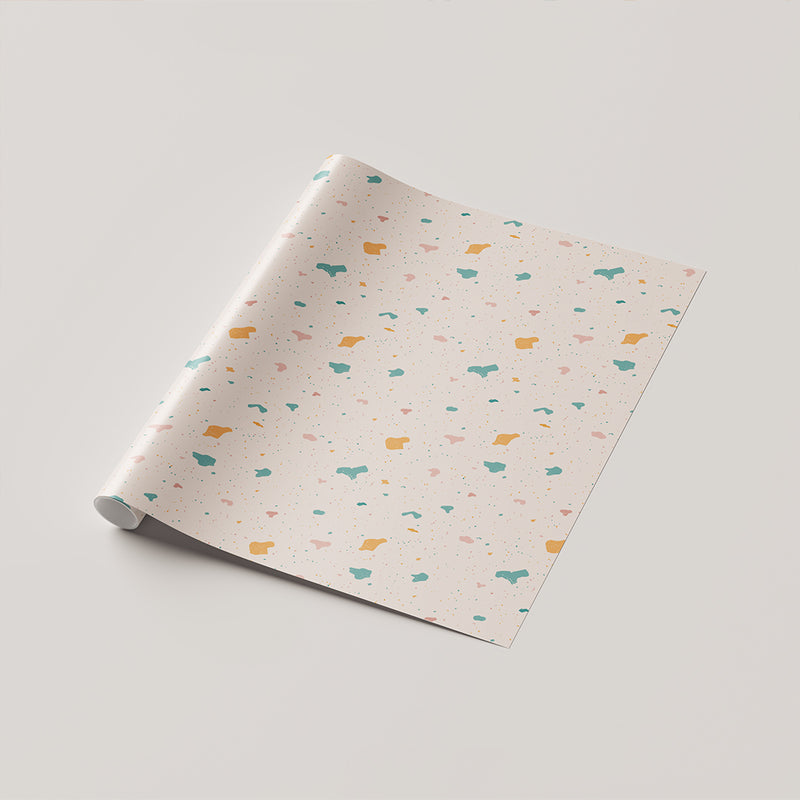 Colourful Terrazzo Pattern Wrapping Sheet