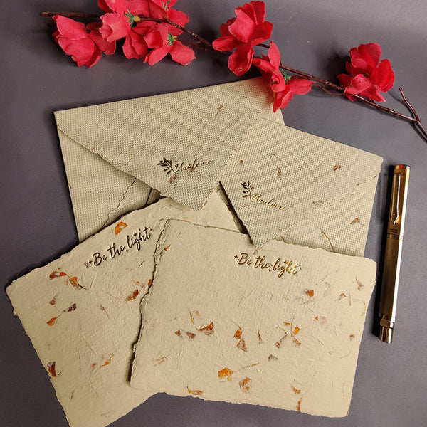 Marigold Paper Note Cards | Set of 5